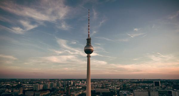 The Berlin TV Tower (Fernsehturm)