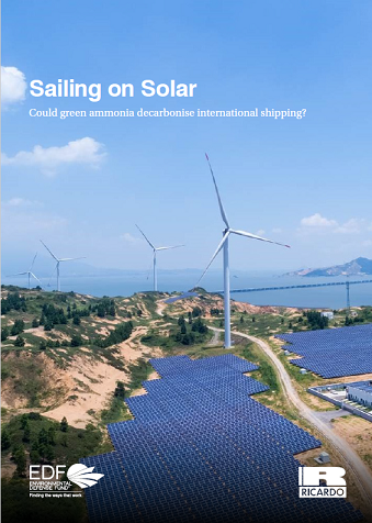 Sailing on solar cover