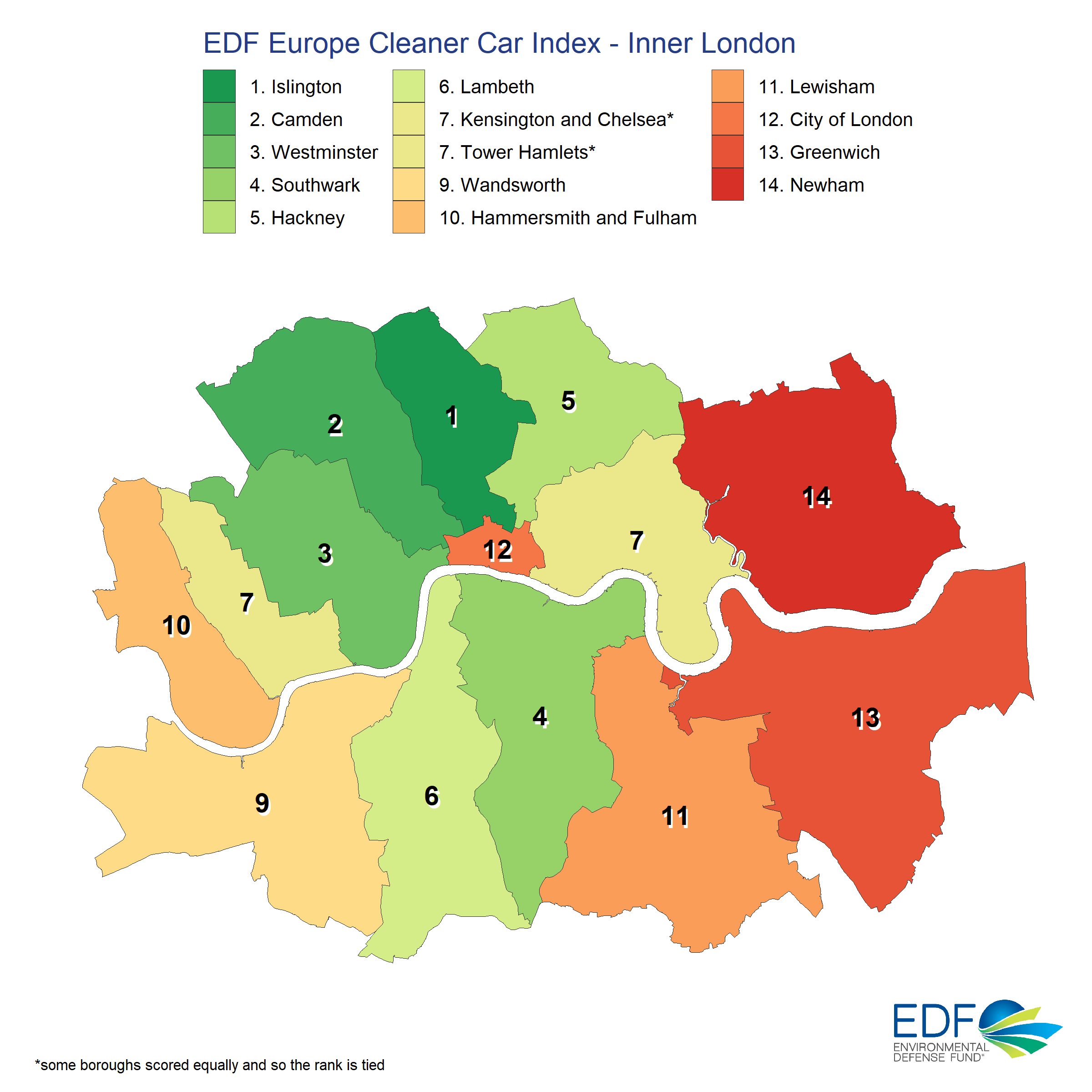 Cleaner car index inner London appendix map 1