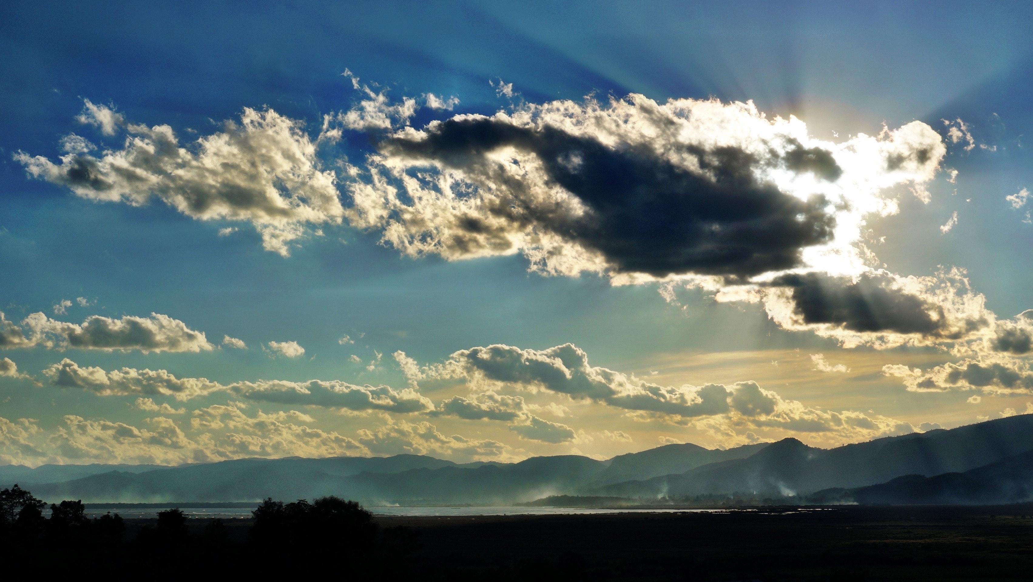 clouds in the sky
